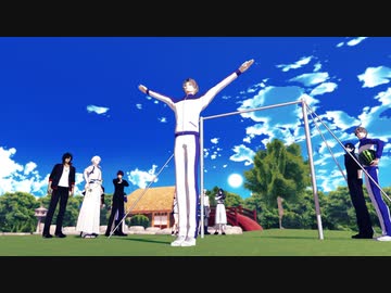 【MMD刀剣乱舞】長谷部に鉄棒させたら違和感がどっかいった【長谷部燭台切モデル更新】