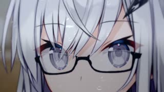 【妄想動画化祭】肘を付きながら腕時計を眺めるアリアルと目が合うだけ