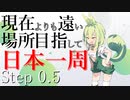 現在よりも遠い場所目指して日本一周Step.0.5