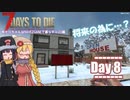 【7 Days to Die】ゆかりちゃんはNAVEZGANEで暮らすα20編 8日目