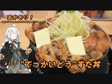 あかもり！#16～"でっかいどう"すた丼～【伝説のすた丼屋】