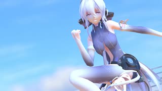 【MMD】純情ファイター【Tda式改変ハクccv】