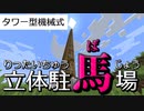 馬を縦に並べて管理！床面積が小さくても使えるタワー型・機械式の立体駐馬場の作り方