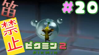 【笛禁止！】笛を吹くことができない主人公の冒険【ピクミン2実況】#20