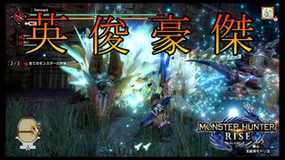 【初投稿】初心者ハンターの軌跡『英俊豪傑』に挑む男　＃１【MHR実況】