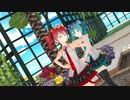 【MMD花フェスタ2022】Lap Tap Love【スイカ式改変ネギドリル(初音ミク、重音テト)】