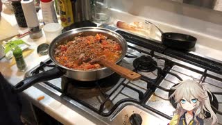 春日部つむぎと作るその１ラザニア