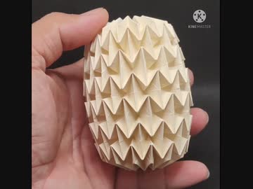 折り紙なまこ