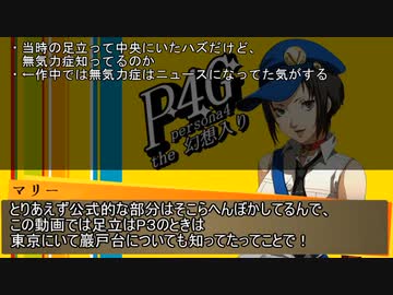 Persona4 the 幻想入り　補足＆コメ返し 第九十四回