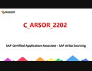 SAP Ariba Sourcing C_ARSOR_2202 Study Guide