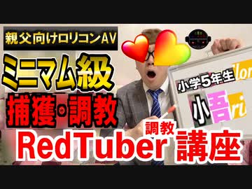 【親父向け口リAV】口リ娼奴隷市が分からせる人気調教師への道【超ミニマムRedTuber講座】