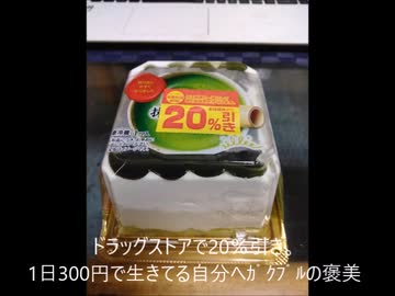 安売りデカ抹茶ケーキ開封してみた