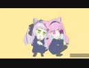 【手書き漫画】構って系女子をあくたんに発揮する紫咲シオン【/紫咲シオン/湊あくあ/切り抜き】