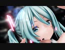 【MMD】つみ式みくで「ストロボナイツ」【Ray-MMD】【カメラ修正版】