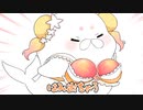 【切り抜き漫画】サイズの合わない下着をどうしてもつけたいねねち【ホロライブ/桃鈴ねね/尾丸ポルカ】