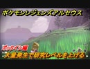 ポケモンレジェンズ アルセウス　大量発生で研究レベルを上げる！ポッタイシ編　ポケモン図鑑コンプへの道　＃６０２【Pokémon LEGENDS アルセウス】