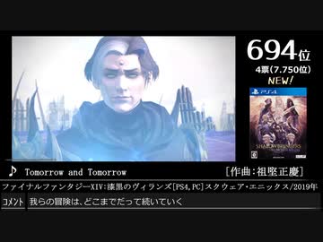 第14回みんなで決めるゲーム音楽ベスト100(+900) 補遺編4