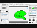 【絵を描くだけ】Wiiリモコンで絵を描いてみた。part1
