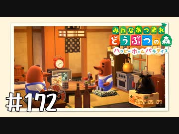【実況】みんなあつまれ どうぶつの森 #172(ハピパラ編 #36)