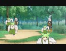 止まらないずんだもんを放ち続けるおどる春日部つむぎとおどる紲星あかり