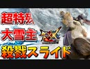 【滑走】【MHXX】超特殊許可『大雪主』の殺戮スライドがヤバ過ぎるw