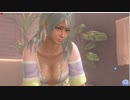 【DOAXVV】 パティ　ゆるふわパーカー　わんわん　おすわり　日焼け跡