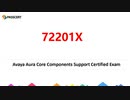 Avaya Aura Core Components Support 72201X Study Guide