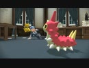 【ポケモンレジェンズ】シマボシさん、ケムッソに腰を抜かす
