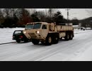 HEMTT（重高機動戦術トラック）で雪上ドリフト