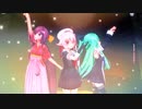 【MMD】桃源恋歌（春雨・神風・山風）