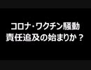 コロナ・ワクチン騒動　責任追及の始まりか？