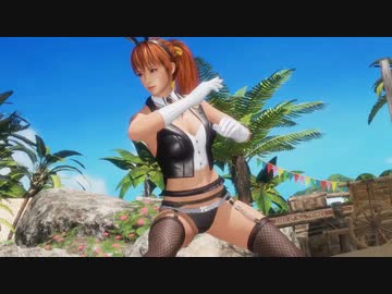 DOA6 スカート履き忘れたバニーかすみちゃん