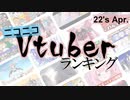ニコニコVtuberランキング22's Apr.【月間ランキング動画】