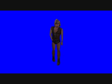 気怠げに歩くタクヤBB.makeinutachi no requiem