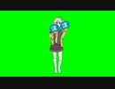 うちわで扇ぐ春日部つむぎGB＋使用例