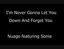 I'm Never Gonna Let You Down And Forget You - Nuage featuring Sonia