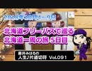 藤井みはるの人生片道切符 vol.91　北海道フリーパスで巡る　北海道一周の旅5日目　2018　