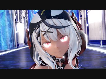 【Ray-mmd】沙花叉クロヱが青の神殿ステージでKING