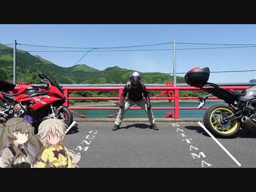 【つむぎ＆ひまりバイクツーリング】埼玉群馬県境編①/②【MT-07＆S1000RR/Driveman BS-9b】