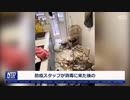 消毒作業は泥棒だった