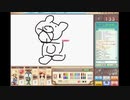 ３人で仲良くお絵かきバトル　パート27