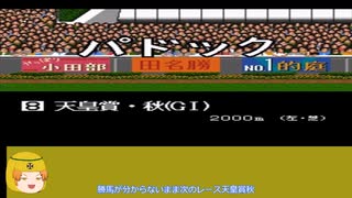 ダービースタリオンⅡ　ジャンヌダルクの野望23話 シンオー・プリンセスの秋