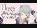 【小春六花誕生祭2022】Happy birthday to you!!【MMD+SynthVカバー】