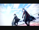 【MMD艦これ】SSR式改変・軍服ロリータ涼風・五月雨で「Nostalogic」