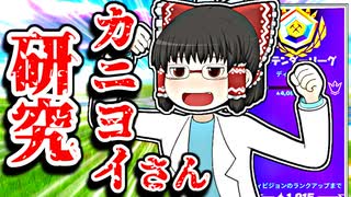 カニヨイさんのプレイを研究した霊夢のアリーナ【フォートナイトゆっくり実況