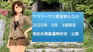 サラリーマン投資家ヒロの2022年5月3週間目の資産運用状況の公開