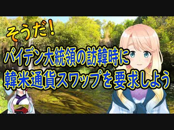 【韓国の反応】韓米通貨スワップ締結を急ぐべきだ！なら、バイデン大統領の訪韓時に要求しちゃおう！【世界の〇〇にゅーす】