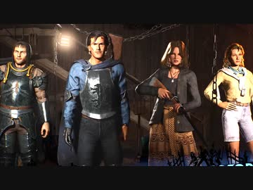【実況】死霊のはらわたが舞台の非対称ゲーム！【Evil Dead: The Game】part1