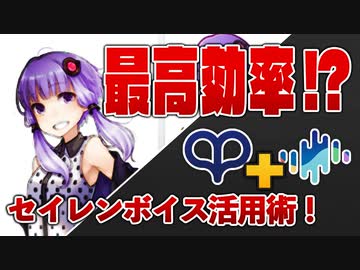 最高効率！？セイレンボイス活用術【SeirenVoice】