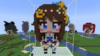 【minecraft】hololive ときのそら(アイドル衣装Ver)の作り方